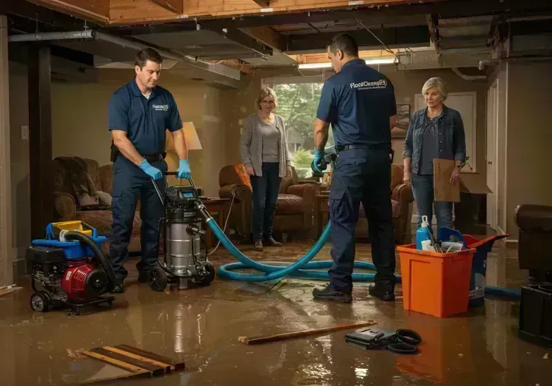 Basement Water Extraction and Removal Techniques process in Uniontown, OH